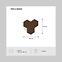 Fa falpanel Triple Wenge MDF,2