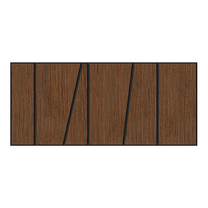 Fa falpanel Slant Wenge 65x29 cm MDF