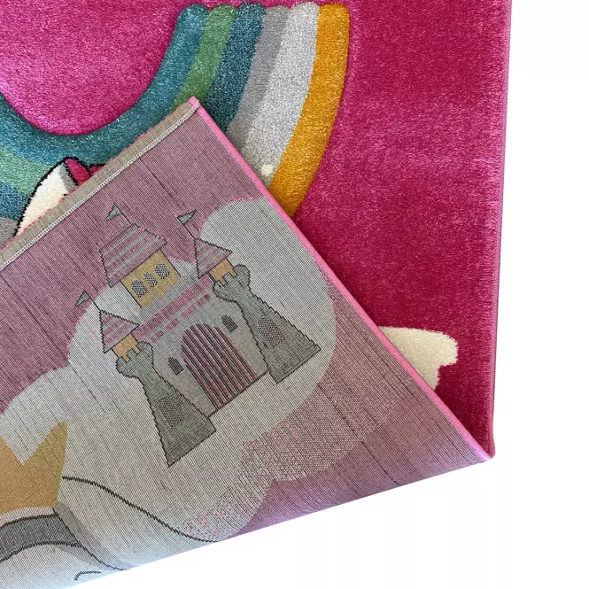 Szőnyeg Pastel Kids 1,2/1,7 L9RVR rózsaszín