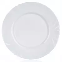 Cadix 25 cm-es sekély üveg tányér