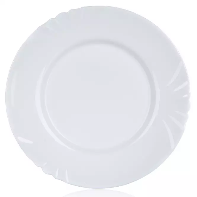 Cadix 25 cm-es sekély üveg tányér