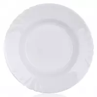 Cadix 23 cm-es mély üveg tányér