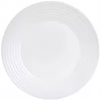 Üvegtányér sekély 25 cm Harena