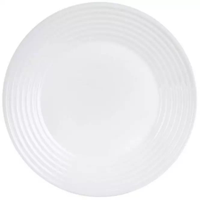 Üvegtányér sekély 25 cm Harena