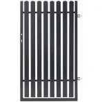 Kerti kapu Mia jobb 90x150 RAL 7016