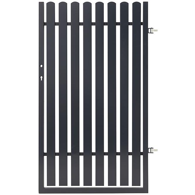 Kerti kapu Mia jobb 90x150 RAL 7016