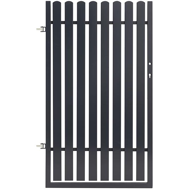 Kerti kapu Mia bal 90x150 RAL 7016
