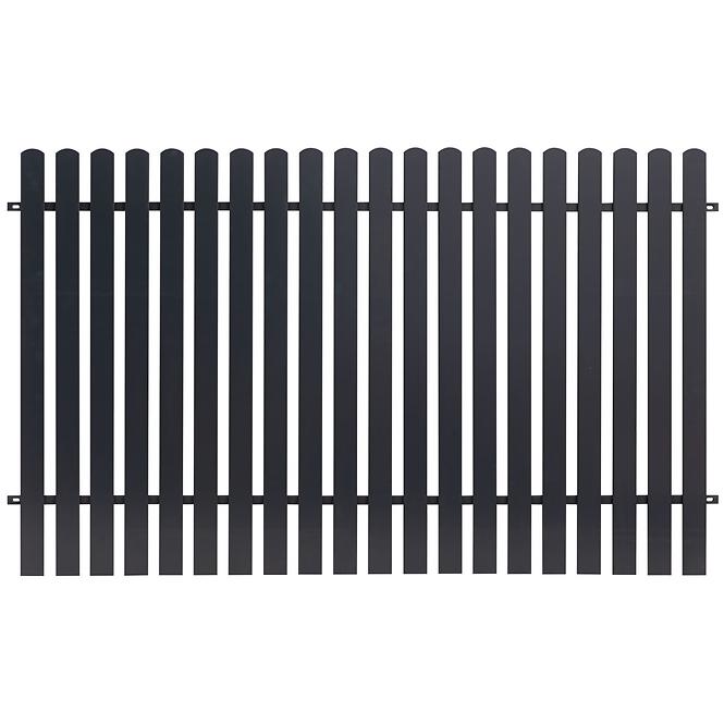 Kerítés panel Mia horganyzott 200x147 RAL 7016