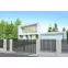 Kerítés panel Mia horganyzott 200x147 RAL 7016,3