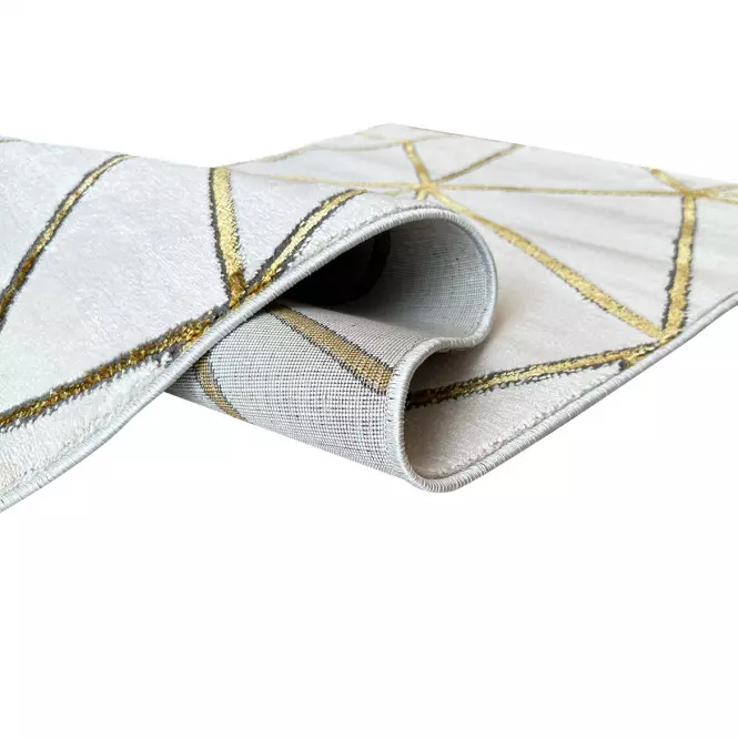 Szőnyeg Frisee Diamond 0,8/1,5 A0071 fehér/arany