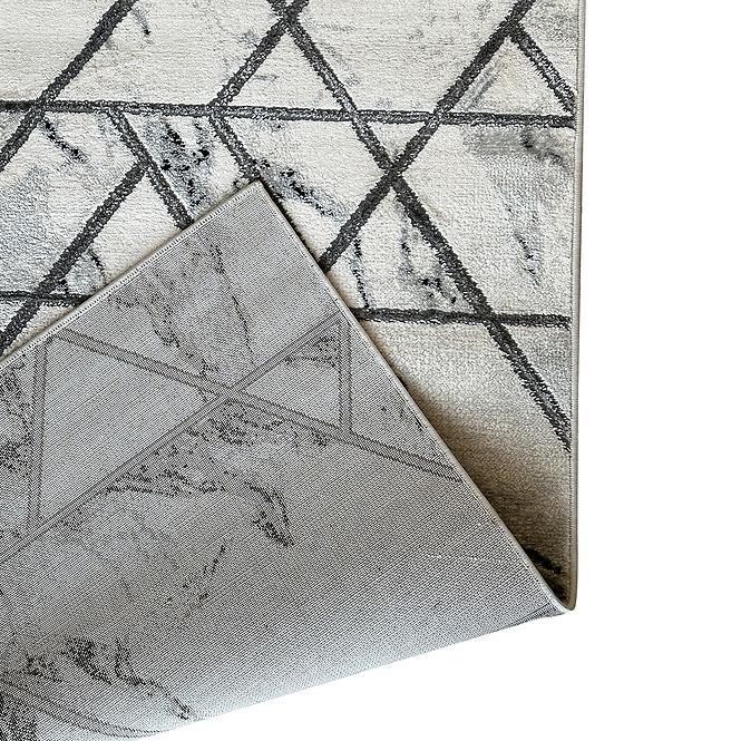 Szőnyeg Frisee Diamond 0,8/1,5 A0085 fehér ezüst