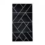 Szőnyeg Frisee Diamond 0,8/1,5 B0052 fekete/ezüst