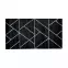 Szőnyeg Frisee Diamond 0,8/1,5 B0052 fekete/ezüst,2