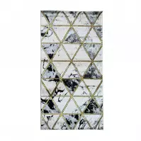 Szőnyeg Frisee Diamond 0,8/1,5 C0075 fekete/arany