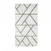 Szőnyeg Frisee Diamond 1,33/1,9 A0052 fehér/arany
