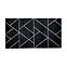Szőnyeg Frisee Diamond 1,33/1,9 B0052 fekete/ezüst,2