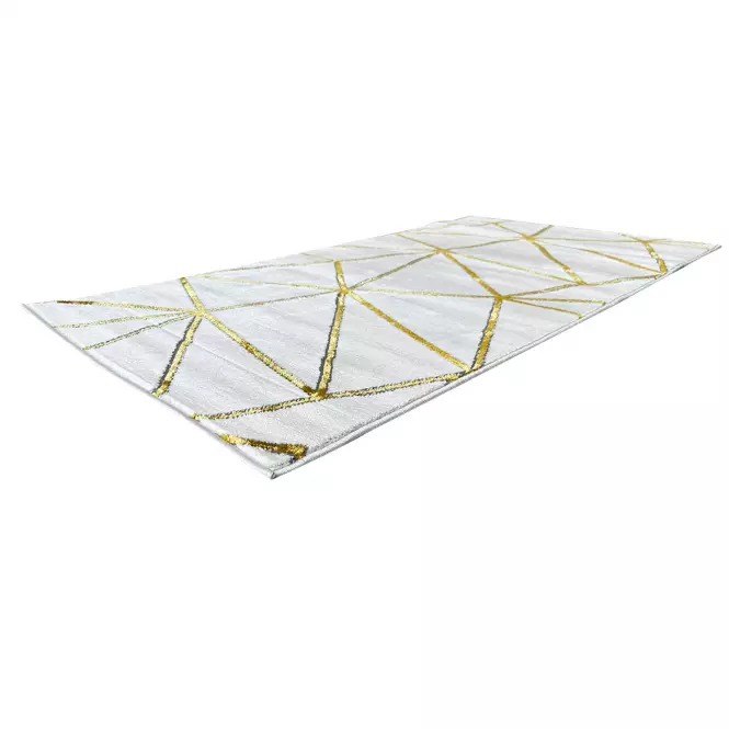Szőnyeg Frisee Diamond 1,6/2,3 A0071 fehér/arany