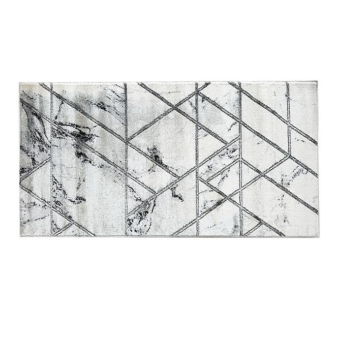 Szőnyeg Frisee Diamond 1,6/2,3 A0085 fehér ezüst