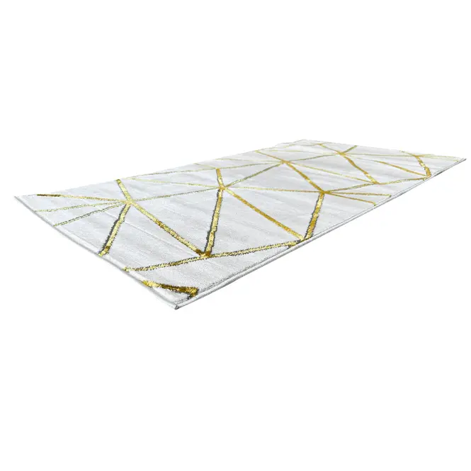 Szőnyeg Frisee Diamond 2,0/2,9 A0071 fehér/arany