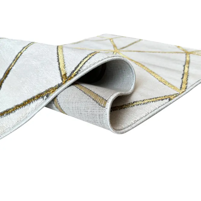 Szőnyeg Frisee Diamond 2,0/2,9 A0071 fehér/arany