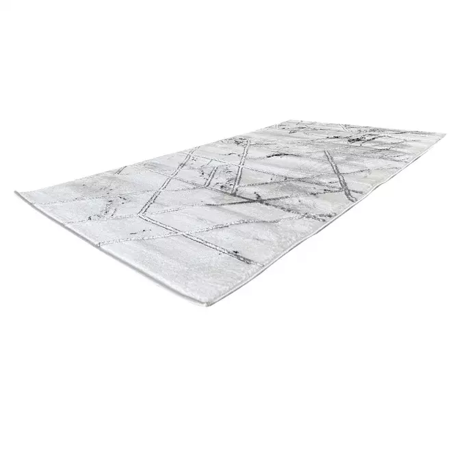 Szőnyeg Frisee Diamond 2,0/2,9 A0085 fehér ezüst