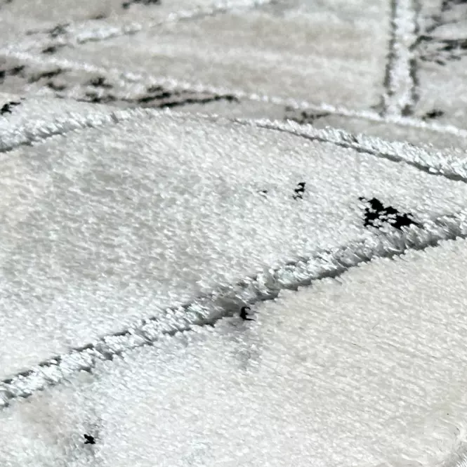 Szőnyeg Frisee Diamond 2,0/2,9 A0085 fehér ezüst