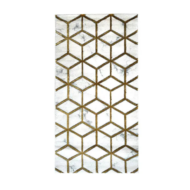 Szőnyeg Frisee Diamond 2,0/2,9 B0072 fehér/arany