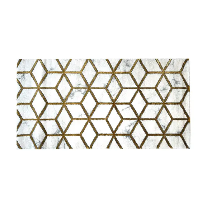 Szőnyeg Frisee Diamond 2,0/2,9 B0072 fehér/arany