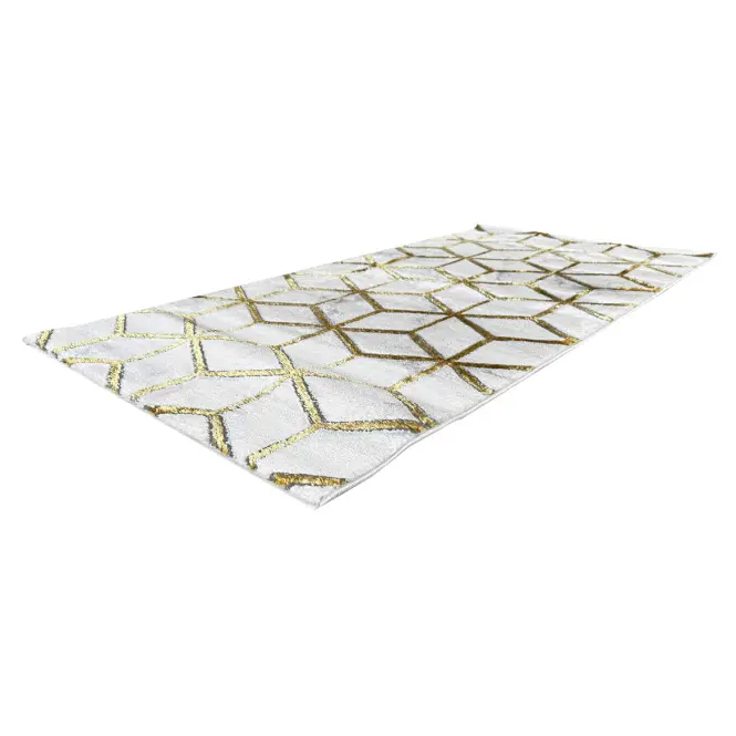 Szőnyeg Frisee Diamond 2,0/2,9 B0072 fehér/arany