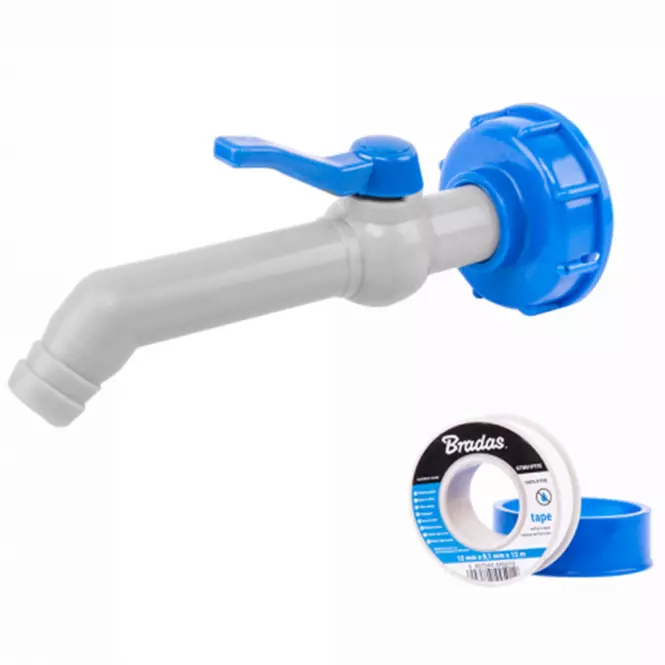IBCS60x6 csatlakozóval ellátott csatlakozócsonk 19-25 mm-es tömlőhöz