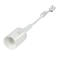 Műanyag foglalat E27 13057