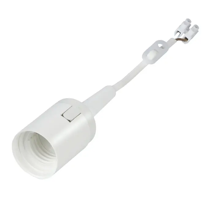 Műanyag foglalat E27 13057