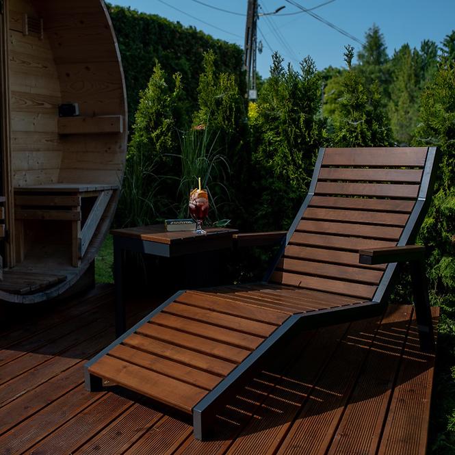 Kerti nyugágy Loft diófa,7