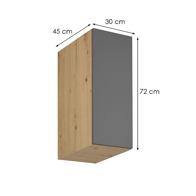 Konyhaszekrény Langen G30G grey
