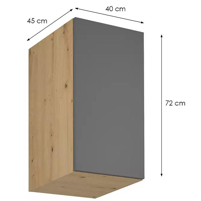 Konyhaszekrény Langen G40G grey
