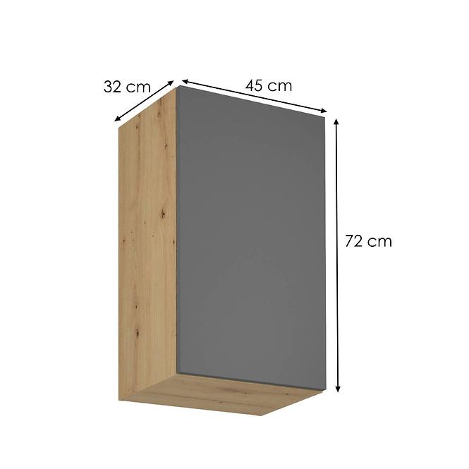 Konyhaszekrény Langen G45 grey