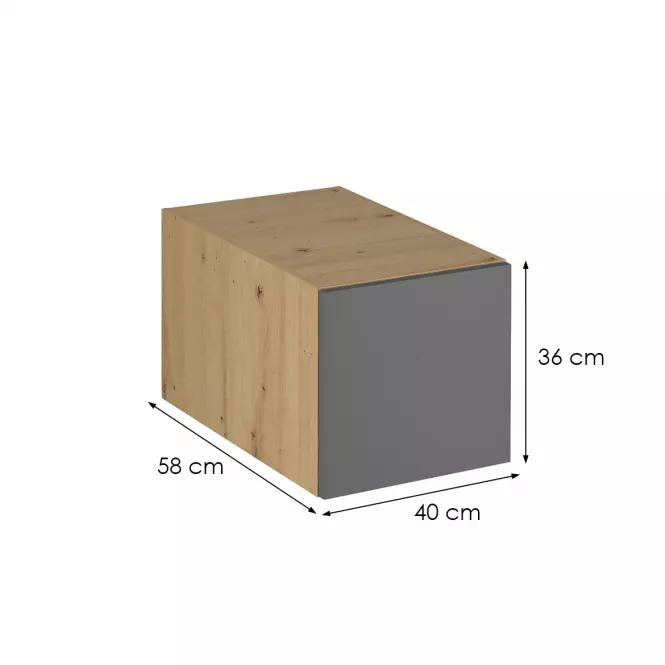 Konyhaszekrény Langen N40 grey,2