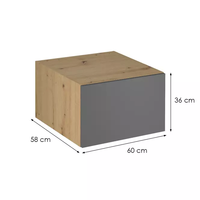 Konyhaszekrény Langen N60 grey