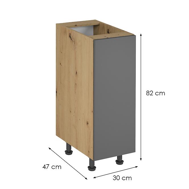 Konyhaszekrény Langen d30 grey
