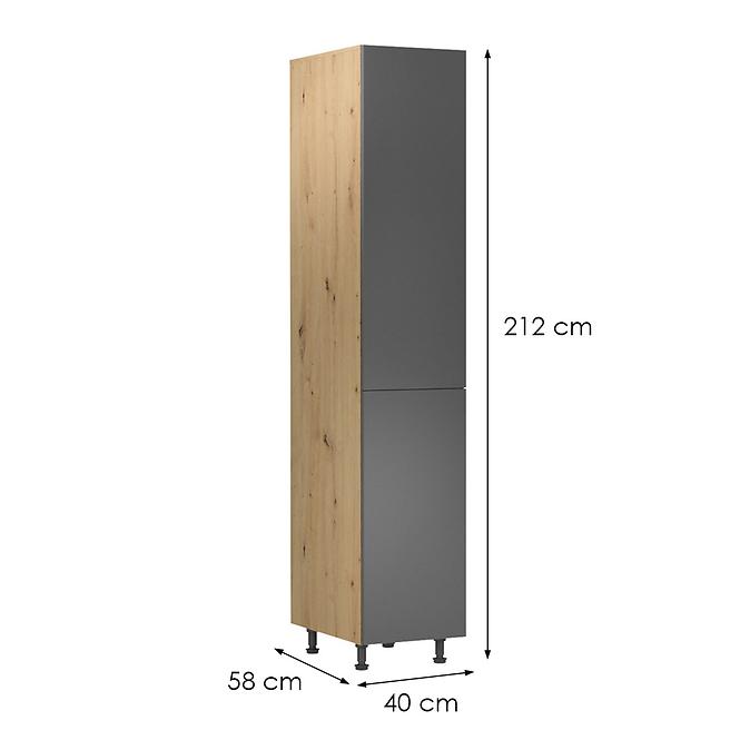 Konyhaszekrény Langen d40sp grey