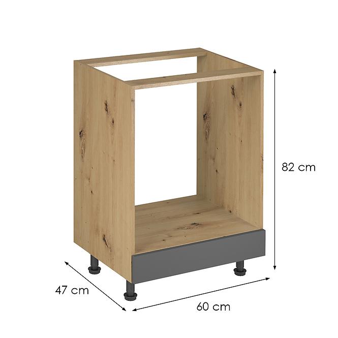 Konyhaszekrény Langen d60zk grey,2