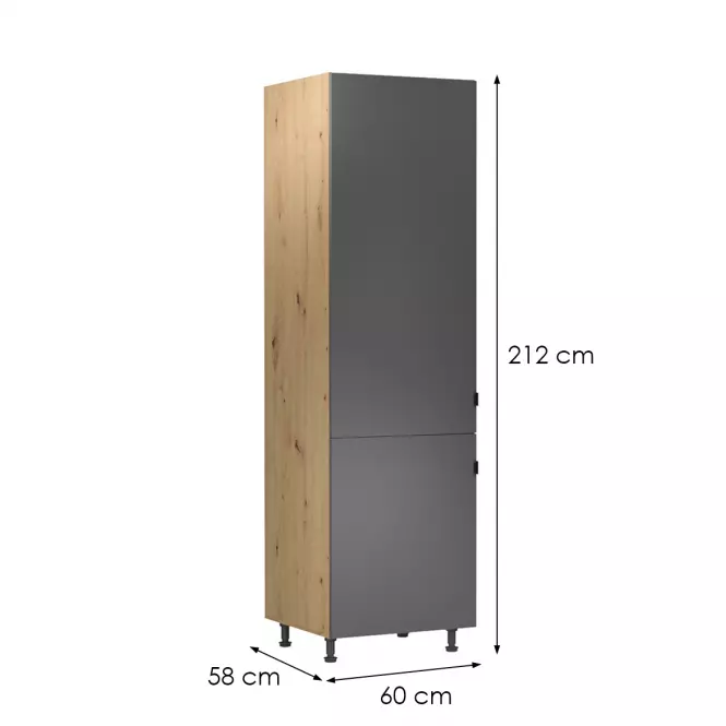 Konyhaszekrény Langen d60zl grey
