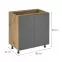 Konyhaszekrény Langen d80 grey,2