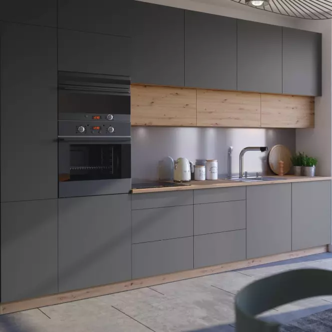 Mosogatógép ajtaja Langen d45fzn grey