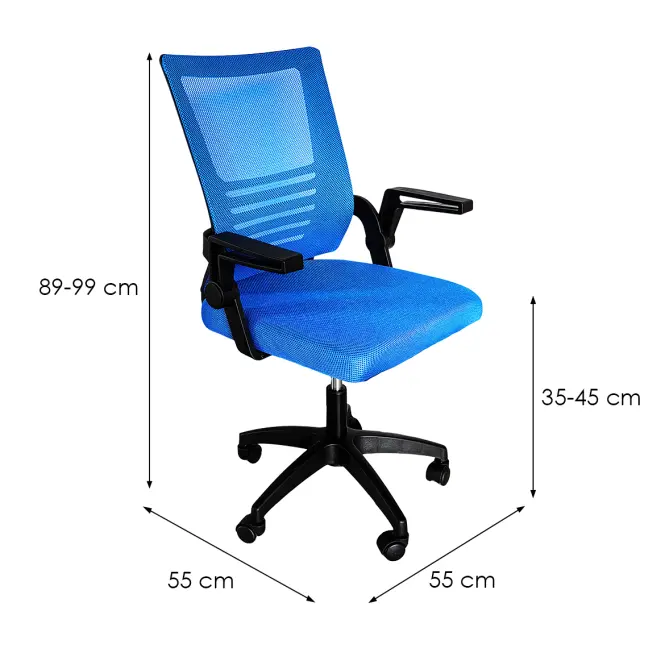 Irodai szék Bono 4790 kék,2