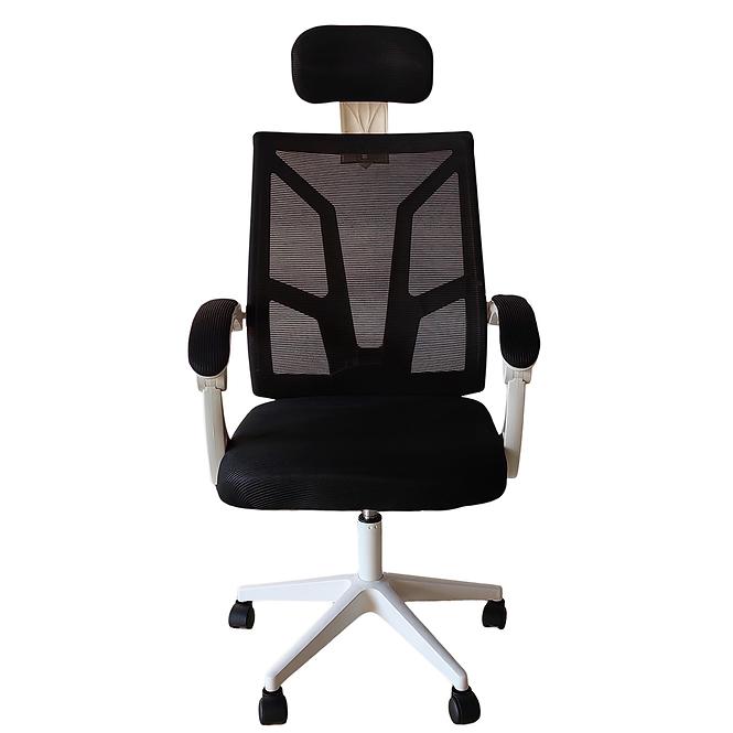 Irodai szék Drake 4797 fekete/fehér,3