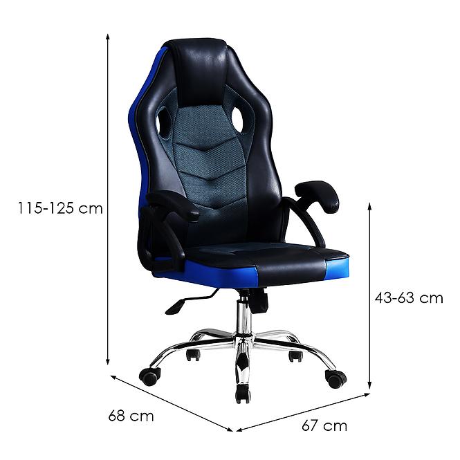 Irodai gaming szék Evander OC-2126 fekete