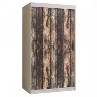 Szekrény Rustic I 100 fehér