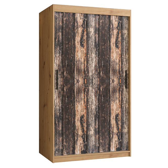 Szekrény Rustic I 100 tölgy artisan
