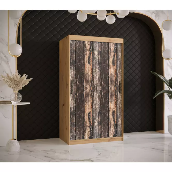 Szekrény Rustic I 100 tölgy artisan